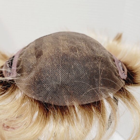Ellen Wille HairPower Synthetic Lace Hair Topper Brown Blonde Short Pixie - Picture 12 of 12